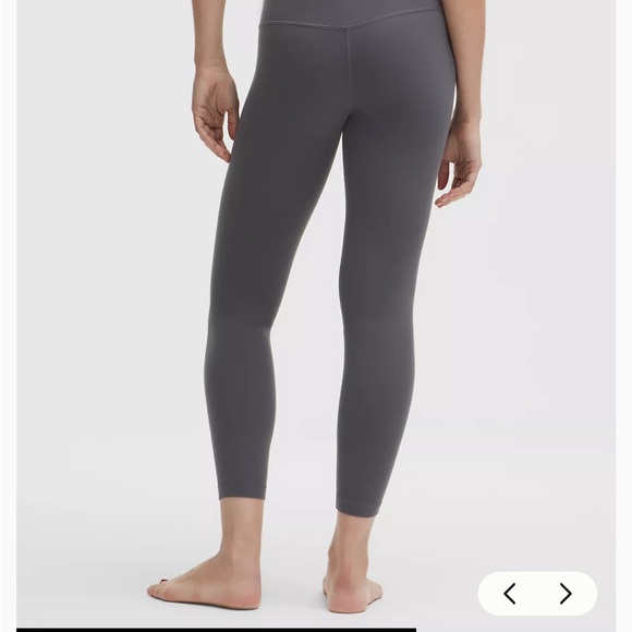 lululemon Align Right High-Rise Pant Leggings 25" Size 4 Gray - Picture 8 of 8